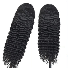 Virgin Brazilian Transparent 13x6 Deep wave Wig