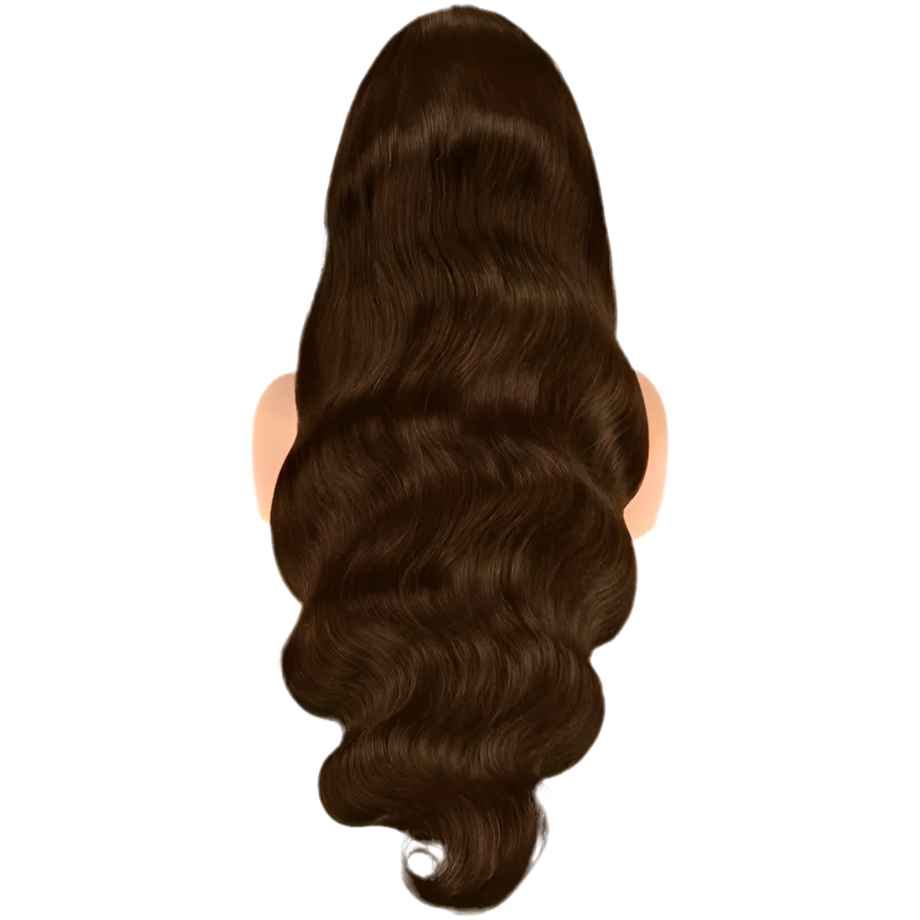 Virgin 13x6 Transparent Brown Chocolate Wig