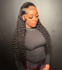 13x6 HD LACE FRONTAL EXOTIC CURLY WIG