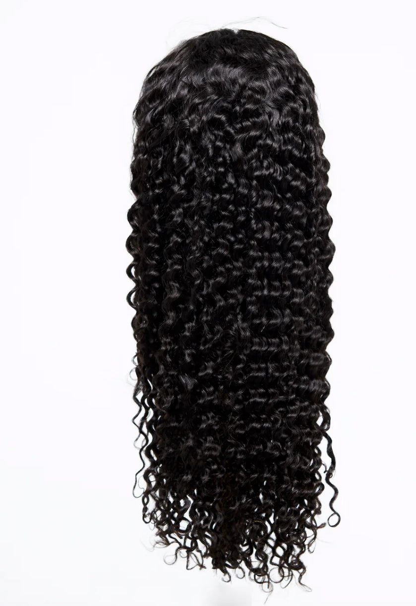 Virgin Brazilian Transparent 13x6 Water Wavy Wig